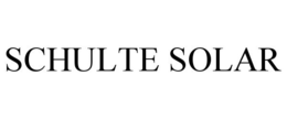SCHULTE SOLAR trademark
