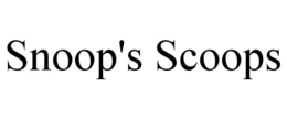 SNOOP'S SCOOPS trademark