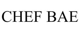 CHEF BAE trademark