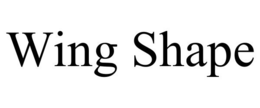 WING SHAPE trademark