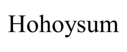 HOHOYSUM trademark