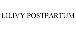 LILIVY POSTPARTUM trademark