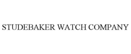 STUDEBAKER WATCH COMPANY trademark