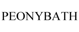 PEONYBATH trademark