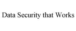 DATA SECURITY THAT WORKS trademark