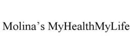 MOLINA'S MYHEALTHMYLIFE trademark