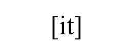 [IT] trademark