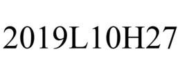 2019L10H27 trademark