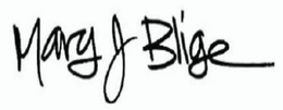 MARY J BLIGE trademark