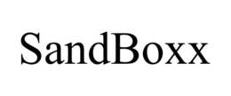SANDBOXX trademark