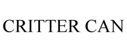 CRITTER CAN trademark