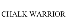 CHALK WARRIOR trademark