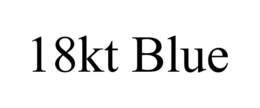 18KT BLUE trademark