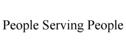 PEOPLE SERVING PEOPLE trademark