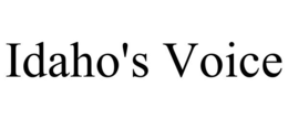 IDAHO'S VOICE trademark