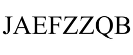 JAEFZZQB trademark