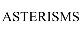 ASTERISMS trademark