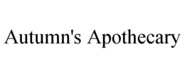 AUTUMN'S APOTHECARY trademark