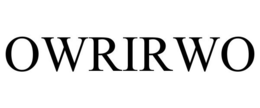 OWRIRWO trademark