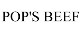 POP'S BEEF trademark