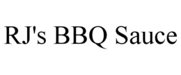 RJ'S BBQ SAUCE trademark