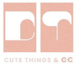 CT CUTE THINGS & CC trademark