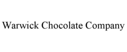 WARWICK CHOCOLATE COMPANY trademark