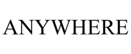 ANYWHERE trademark