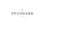 THE STANDARD BOUTIQUE trademark