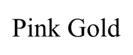 PINK GOLD trademark