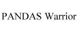 PANDAS WARRIOR trademark