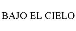 BAJO EL CIELO trademark