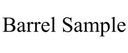BARREL SAMPLE trademark