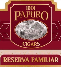 1901 PAPURO CIGARS RESERVA FAMILIAR trademark