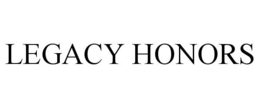 LEGACY HONORS trademark