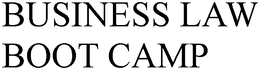 BUSINESS LAW BOOT CAMP trademark