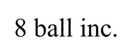 8 BALL INC. trademark