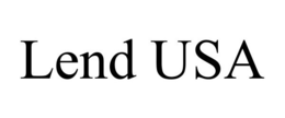 LEND USA trademark