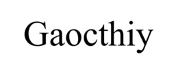 GAOCTHIY trademark
