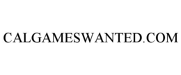 CALGAMESWANTED trademark