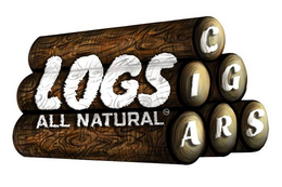 LOGS CIGARS ALL NATURAL trademark