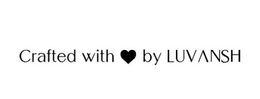 CRAFTED WITH BY LUVANSH trademark