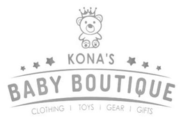 KONA'S BABY BOUTIQUE CLOTHING TOYS GEAR GIFTS trademark