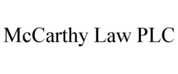 MCCARTHY LAW PLC trademark