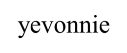 YEVONNIE trademark