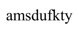AMSDUFKTY trademark