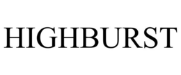 HIGHBURST trademark