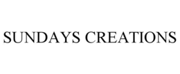 SUNDAYS CREATIONS trademark