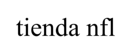 TIENDA NFL trademark