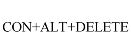 CON+ALT+DELETE trademark